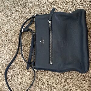 Kate Spade Navy Leather Crossbody Bag